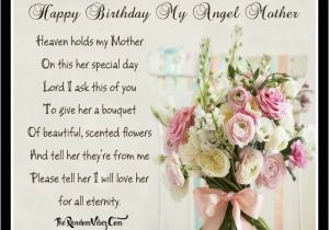 Happy Birthday Mother In Heaven Quotes Happy Birthday Mom Quotes
