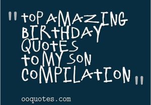 Happy Birthday Mother Quotes From son Birthday Quotes for son Quotesgram