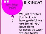 Happy Birthday Mother Quotes From son Happy Birthday Mom Quotes and Wishes