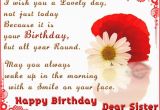 Happy Birthday My Dear Sister Quotes Best Sisters Birthday