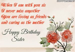 Happy Birthday My Dear Sister Quotes Happy Birthday Wishes for Sister Quotes Images and