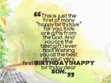 Happy Birthday My First Born son Quotes Happy Birthday to My First Born son Wishesgreeting