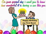 Happy Birthday My First Born son Quotes Happy Birthday to My First Born son Wishesgreeting