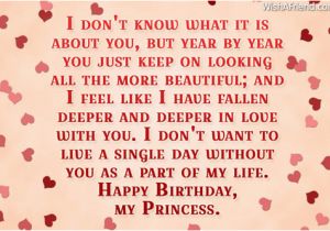 Happy Birthday My Girlfriend Quotes Birthday Wishes for Girlfriend