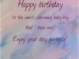 Happy Birthday My Little Boy Quotes Happy Birthday Little Boy top 25 Birthday Wishes for