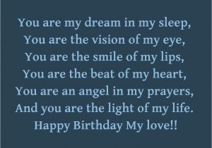 Happy Birthday My Love Quotes Sayings Happy Birthday My Love Birthday Quotes 2 Image