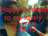 Happy Birthday My Lovely Friend Quotes Keep Calm Birthday Quotes Happy Brooke Quotesgram