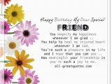 Happy Birthday My Special Friend Quotes Happy Birthday My Dear Special Friend Free Birthday Cards