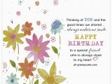 Happy Birthday My Special Friend Quotes Happy Birthday to A Special Friend Very Cute Free Friend