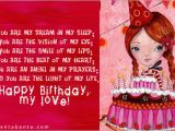 Happy Birthday My Sweetheart Quotes Happy Birthday My Love Quotes Quotesgram