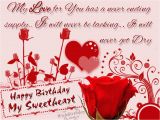 Happy Birthday My Sweetheart Quotes Happy Birthday My Sweetheart Pictures Photos and Images