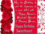 Happy Birthday My Sweetheart Quotes Happy Birthday Sweetheart Pictures Photos and Images for