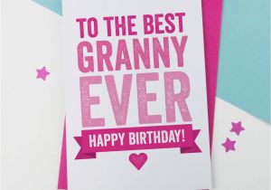 Happy Birthday Nanny Quotes Birthday Card for Granny Nanny or Nanna by A is for