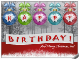 Happy Birthday On Christmas Day Cards Christmas Birthday Child Free Specials Ecards Greeting