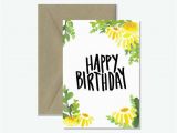 Happy Birthday On Christmas Day Cards Happy Birthday Sunflower Greeting Card Rosie Lou