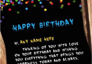 Happy Birthday Online Cards with Name Best Happy Birthday Wish Cards with Name