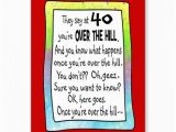 Happy Birthday Over the Hill Quotes 40th Birthday Quotes for Men Quotesgram