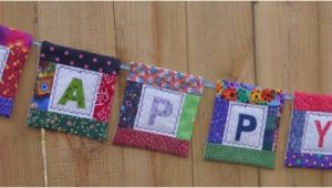Happy Birthday Quilt Banner A Happy Birthday Quilt Banner Small Quilting Projects