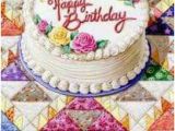 Happy Birthday Quilt Banner A Quilter 39 S Birthday Happy Birthday Birthday Cake