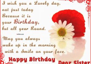 Happy Birthday Quote for A Sister 60 Nice Sister Birthday Quotes Best Birthday Sayings