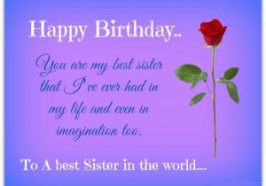 Happy Birthday Quote for A Sister Birthday Quotes for Sister Cute Happy Birthday Sister Quotes