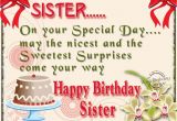 Happy Birthday Quote for A Sister Happy Birthday Sister Quotes for Facebook Quotesgram