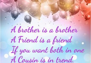 Happy Birthday Quote for Cousin Happy Birthday Wishes for Cousin Quotes Images Memes