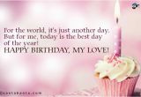 Happy Birthday Quote for Love Happy Birthday My Love Quotes Quotesgram