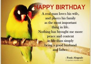 Happy Birthday Quote for My Husband Birthday Quotes for Husband Quotes and Sayings