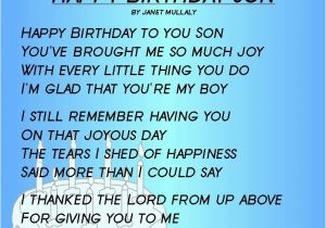 Happy Birthday Quote for My son Happy Birthday to My son Quotes Birthday Quotes