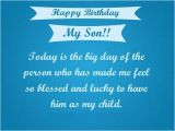 Happy Birthday Quote for son Happy Birthday son Quotes Images Pictures Messages