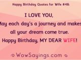 Happy Birthday Quote for Wife Happy Birthday Quotes for Wife Wowsayings 513814