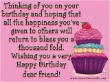 Happy Birthday Quote to A Friend Happy Birthday Quotes and Messages Quotesgram