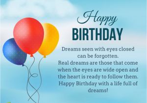Happy Birthday Quoted Inspirational Birthday Wishes Messages to Motivate and