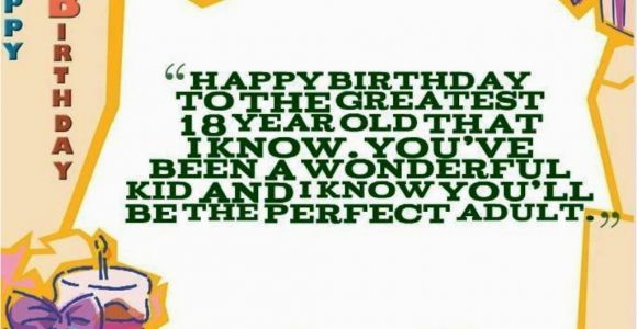 Happy Birthday Quotes 18 Year Old 25 18th Birthday Wishes