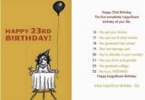 Happy Birthday Quotes 23 Years Old Happy 23rd Birthday Quotes Wishesgreeting