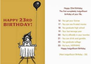 Happy Birthday Quotes 23 Years Old Happy 23rd Birthday Quotes Wishesgreeting