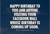 Happy Birthday Quotes and Pictures for Facebook Happy Birthday Quotes for Facebook Quotesgram