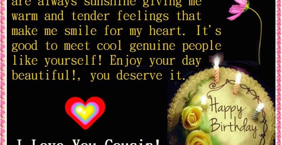 Happy Birthday Quotes Cousin Female Birthday Quotes for Cousin Female Quotesgram