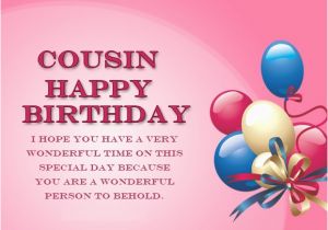Happy Birthday Quotes Cousin Female Birthday Wishes for Cousin Quotes Messages Greetings