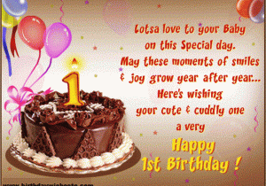 Happy Birthday Quotes for 1 Year Old Boy Birthday Wishes for One Year Old Wishes Greetings