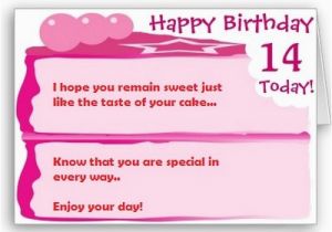 Happy Birthday Quotes for 14 Year Old Daughter Happy 14th Birthday Quotes Wishesgreeting