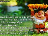 Happy Birthday Quotes for 2 Year Old son Happy 2nd Birthday Baby Boy Quotes