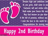 Happy Birthday Quotes for 2 Year Old son Second Birthday Poems Happy 2nd Birthday Poems