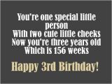 Happy Birthday Quotes for 3 Year Old son 3rd Birthday Messages and Poems to Write In A Card Holidappy