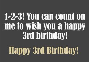 Happy Birthday Quotes for 3 Year Old son Birthday Wishes for Three Year Old Happy Birthday
