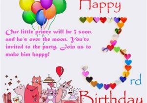 Happy Birthday Quotes for 3 Year Old son Happy Birthday Wishes 3 Year Old Boy Happy Birthday Bro