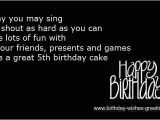 Happy Birthday Quotes for 5 Year Old son Happy 5th Birthday Boy Quotes Baby Quotesgram