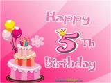 Happy Birthday Quotes for 5 Year Old son Happy 5th Birthday Wishes and Messages Occasions Messages