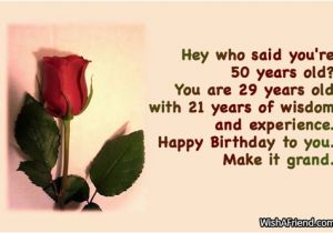 Happy Birthday Quotes for 50 Year Olds 50 Year Old Birthday Quotes Quotesgram